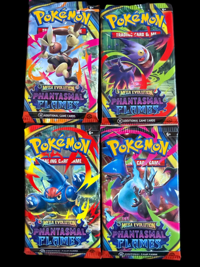 Pokémon TCG: Phantasmal Flames English Booster Pack