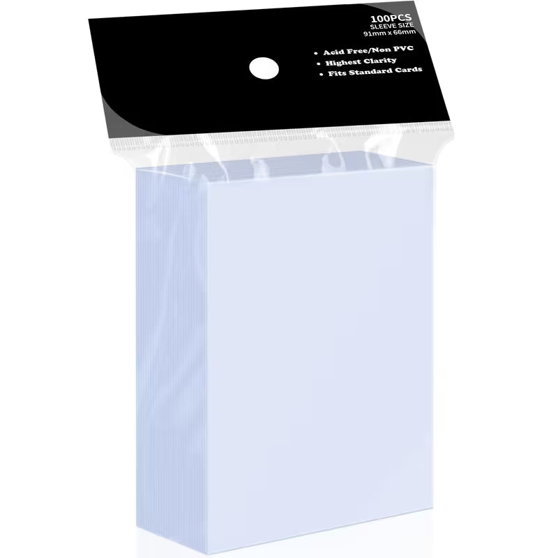 Soft Card Sleeves - Pack of 100